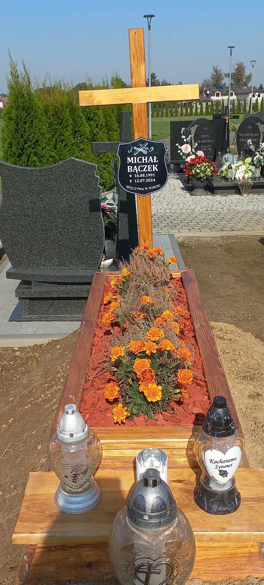 Michał Bączek 1991 Stare Pole - Grobonet - Wyszukiwarka osób pochowanych